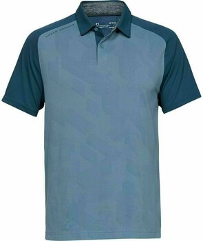 Tricou polo Under Armour UA Threadborne Champion Thunder S - 1