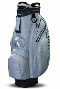 Golftas Big Max Dri Lite Active Light Blue/Steel Blue/Silver Cart Bag - 1
