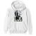 Hoodie 2Pac LA Skyline White M Hoodie