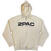 Hoodie 2Pac Logo & Black Portrait (Back Print) Sand L Hoodie