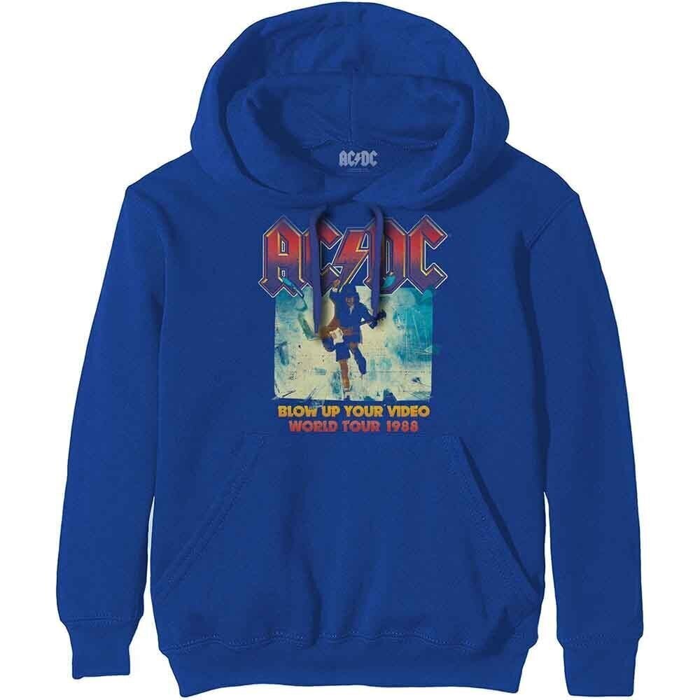 Hoodie AC/DC Blow Up Your Video Blue XL Hoodie