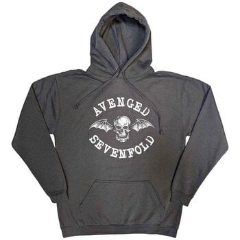 Hoodie Avenged Sevenfold Logo Charcoal Grey L Hoodie - 1
