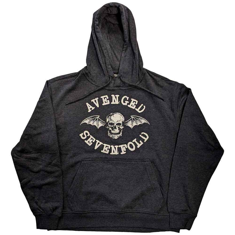 Hoodie Avenged Sevenfold Logo Grey M Hoodie