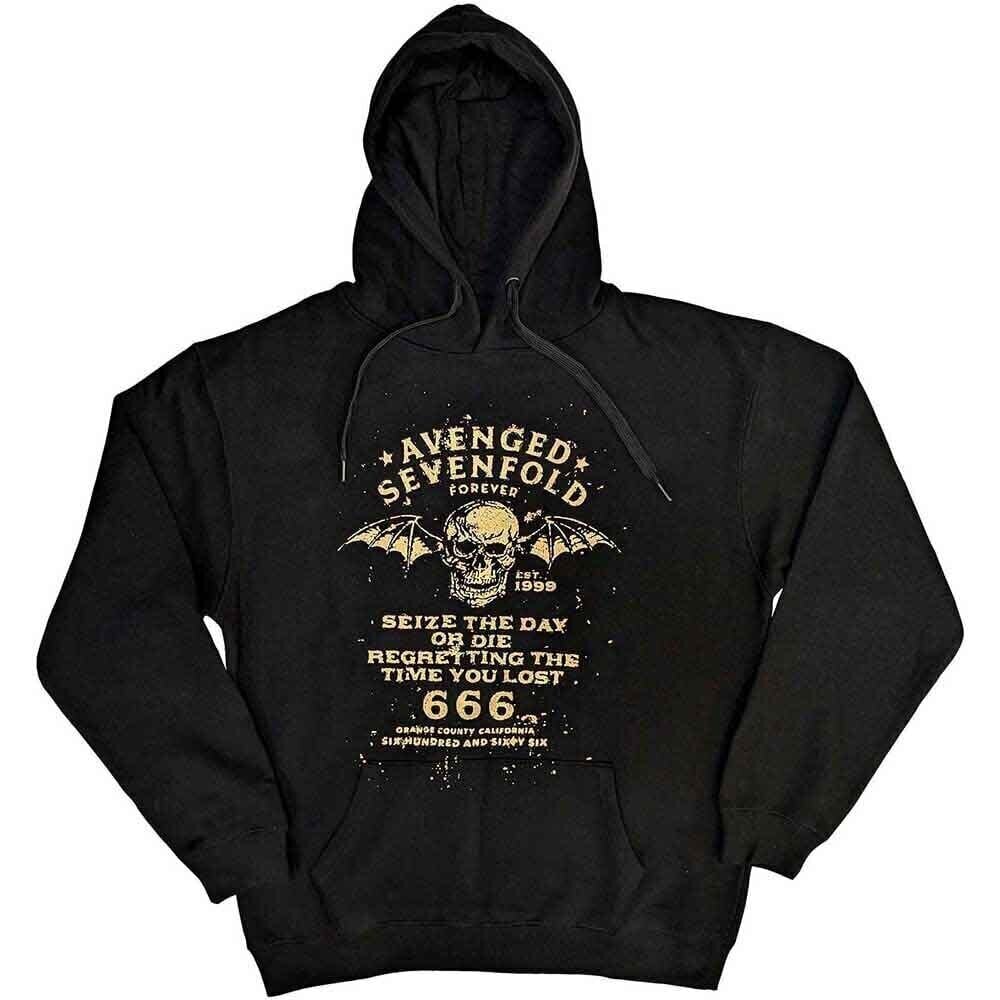 Hoodie Avenged Sevenfold Seize the Day Black XL Hoodie