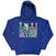 Mikina The Beatles Get Back Gradient Royal Blue L Mikina