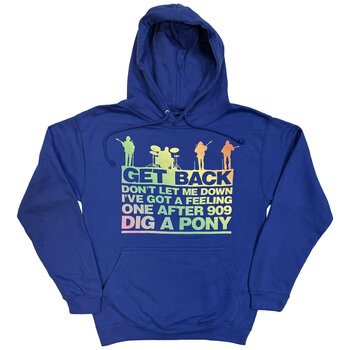 Hoodie The Beatles Get Back Gradient Royal Blue XL Hoodie - 1