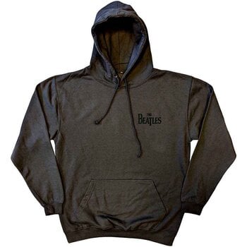 Hoodie The Beatles Drop T Logo (Back Print) Charcoal Grey XL Hoodie - 1