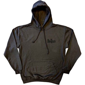 Hoodie The Beatles Drop T Logo (Back Print) Charcoal Grey 2XL Hoodie - 1
