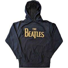Hoodie The Beatles Gold Drop T Logo Navy Blue L Hoodie