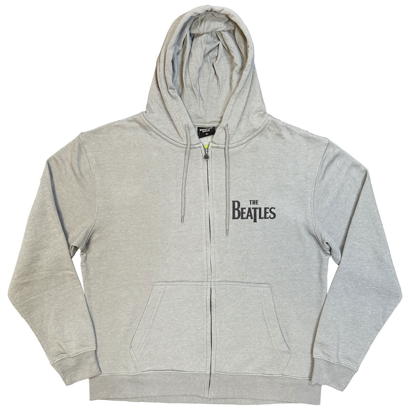 Majica The Beatles Drop T Logo (Back Print) Grey 3XL Majica