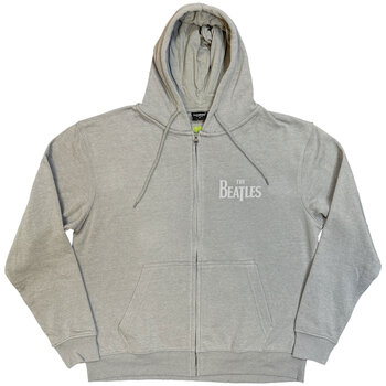 Hoodie The Beatles White Album (Back Print) Marl Grey XL Hoodie - 1