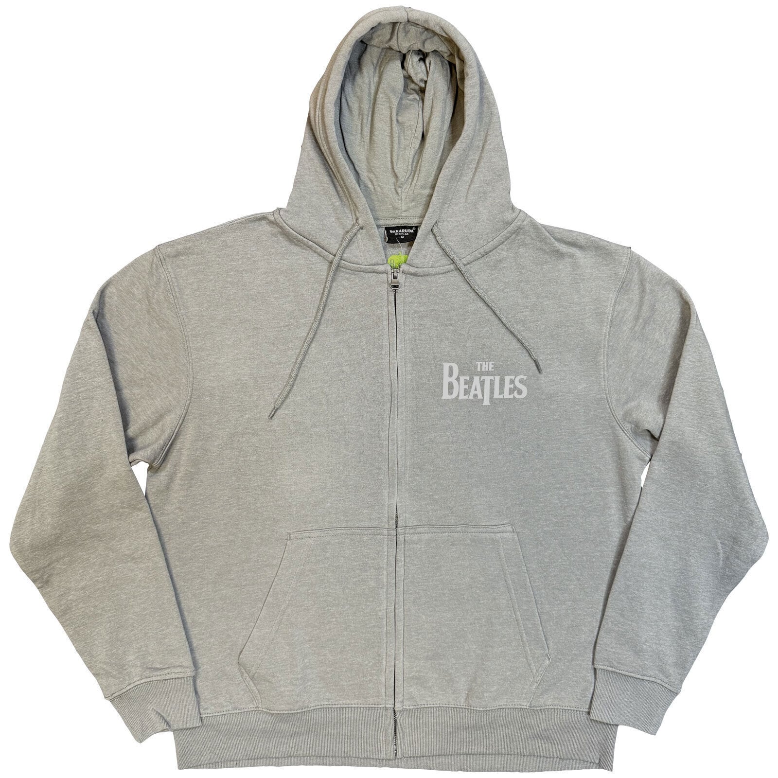 Hoodie The Beatles White Album (Back Print) Marl Grey 2XL Hoodie