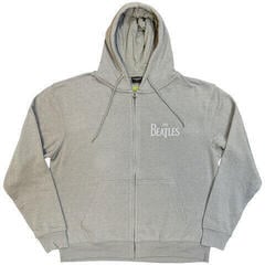 Hoodie The Beatles White Album (Back Print) Marl Grey 2XL Hoodie