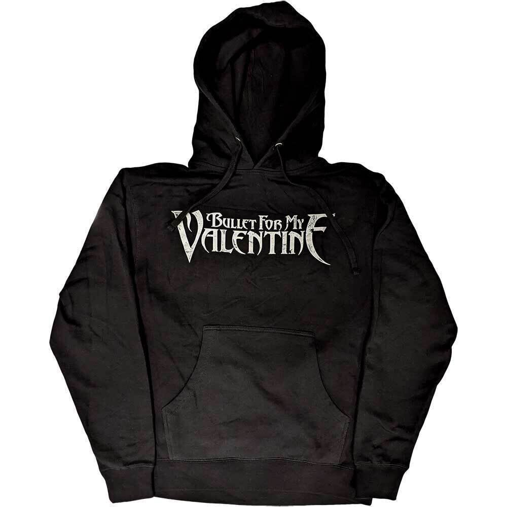 Hoodie Bullet For My Valentine Logo & Raven (Back Print) Black M Hoodie