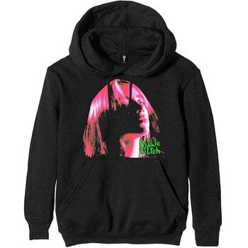 Hoodie Billie Eilish Neon Shadow Pink Black M Hoodie - 1