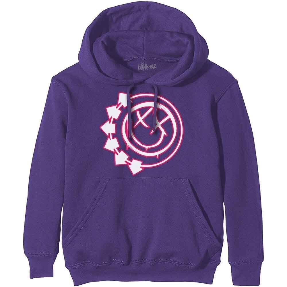 Hoodie Blink-182 Six Arrow Smile Purple 2XL Hoodie