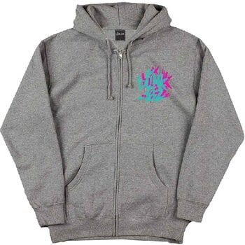 Hoodie Blink-182 Double Six Arrow Smile (Back Print) Grey 2XL Hoodie - 1