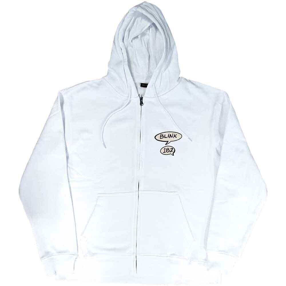 Hoodie Blink-182 Roger Rabbit (Back Print) White M Hoodie