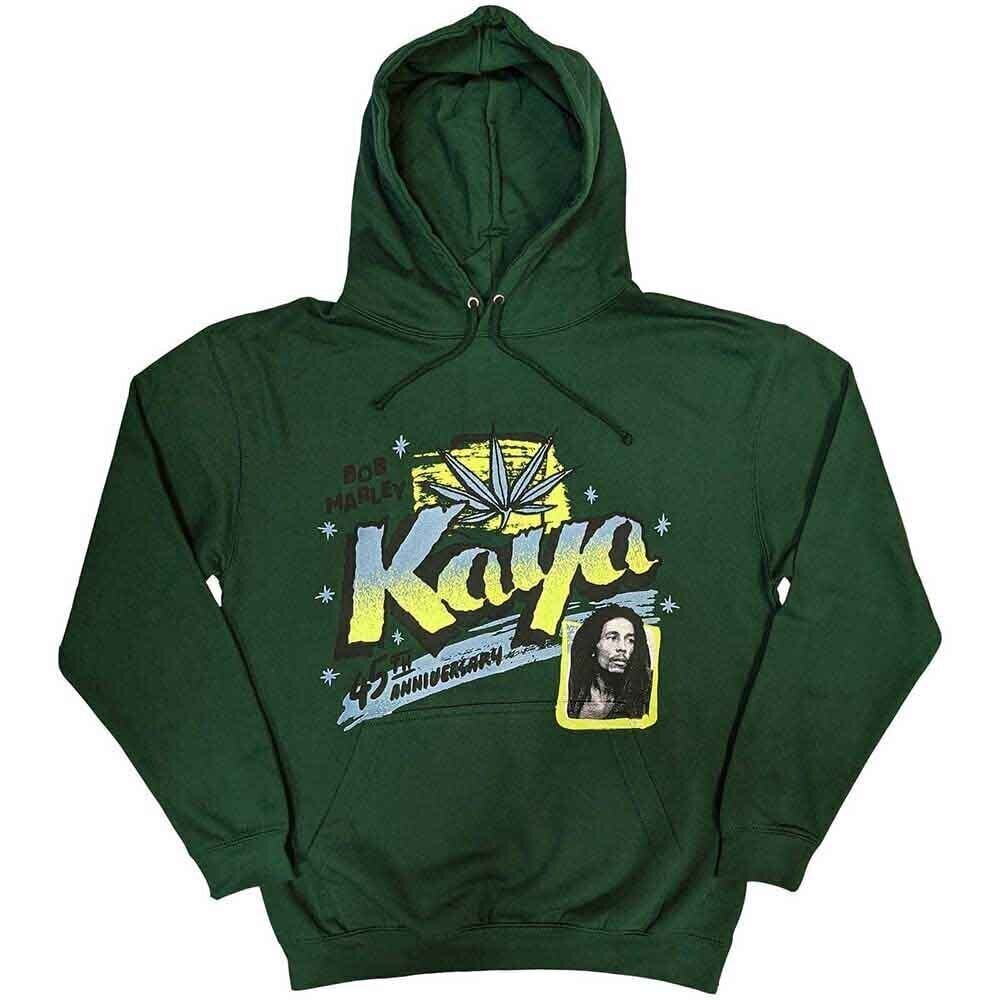 Hoodie Bob Marley Kaya Green L Hoodie