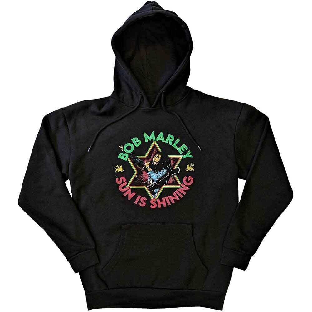 Hoodie Bob Marley Sun Is Shining Black M Hoodie