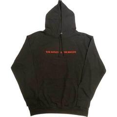 Hoodie Bob Marley Wailers One Love Portrait (Back Print & Embellished) Black M Hoodie