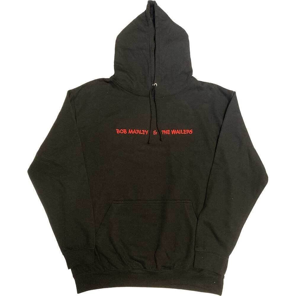 Hoodie Bob Marley Wailers One Love Portrait (Back Print & Embellished) Black L Hoodie