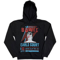Hoodie David Bowie Earls Court '73 Eco Black M Hoodie