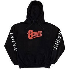 Hoodie David Bowie Rebel Rebel Black L Hoodie