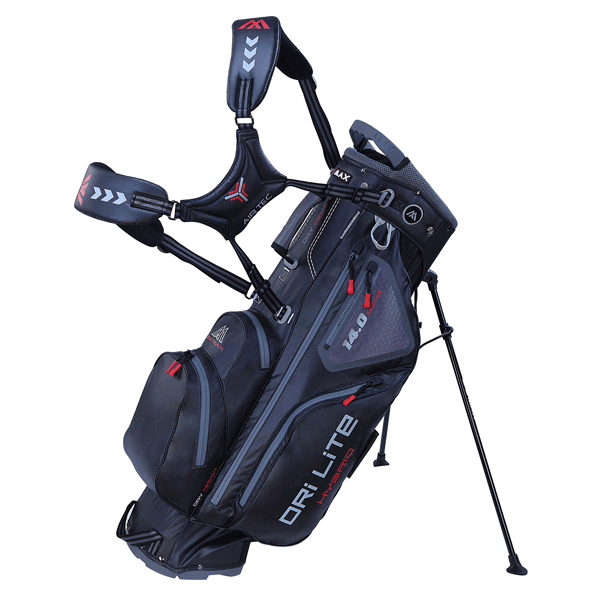 Borsa da golf Stand Bag Big Max Dri Lite Hybrid Black Borsa da golf Stand Bag