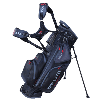 Golftaske Big Max Dri Lite Hybrid Black Golftaske - 1