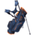 Golftaske Big Max Dri Lite Hybrid Steel Blue/Black/Orange Golftaske