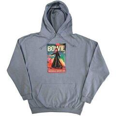 Hoodie David Bowie Moonage 11 Fade Light Blue L Hoodie