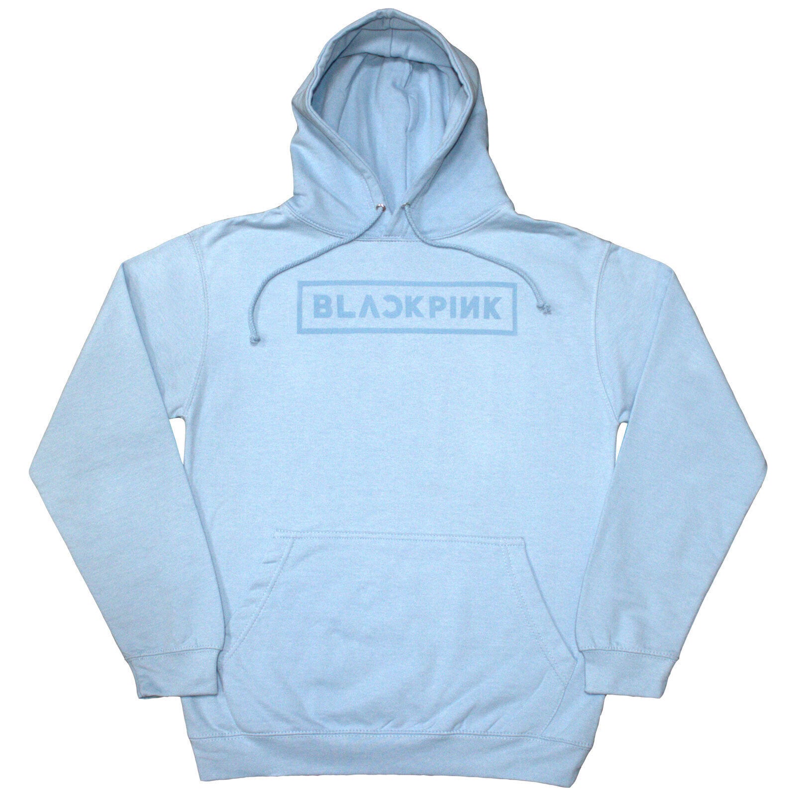 Hoodie BLACKPINK Logo Light Blue L Hoodie