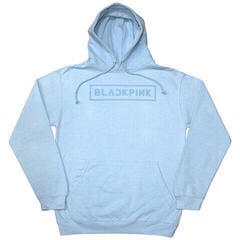 Толстовка з капюшоном BLACKPINK Logo Light Blue 2XL Толстовка з капюшоном