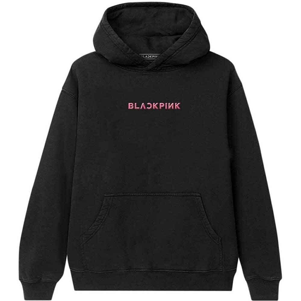Hoodie BLACKPINK Pink Venom Group Photo (Back Print) Black 2XL Hoodie
