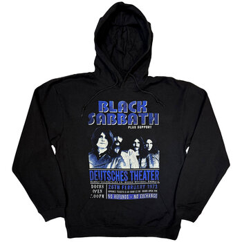 Hoodie Black Sabbath Deutsches '73 Black M Hoodie - 1