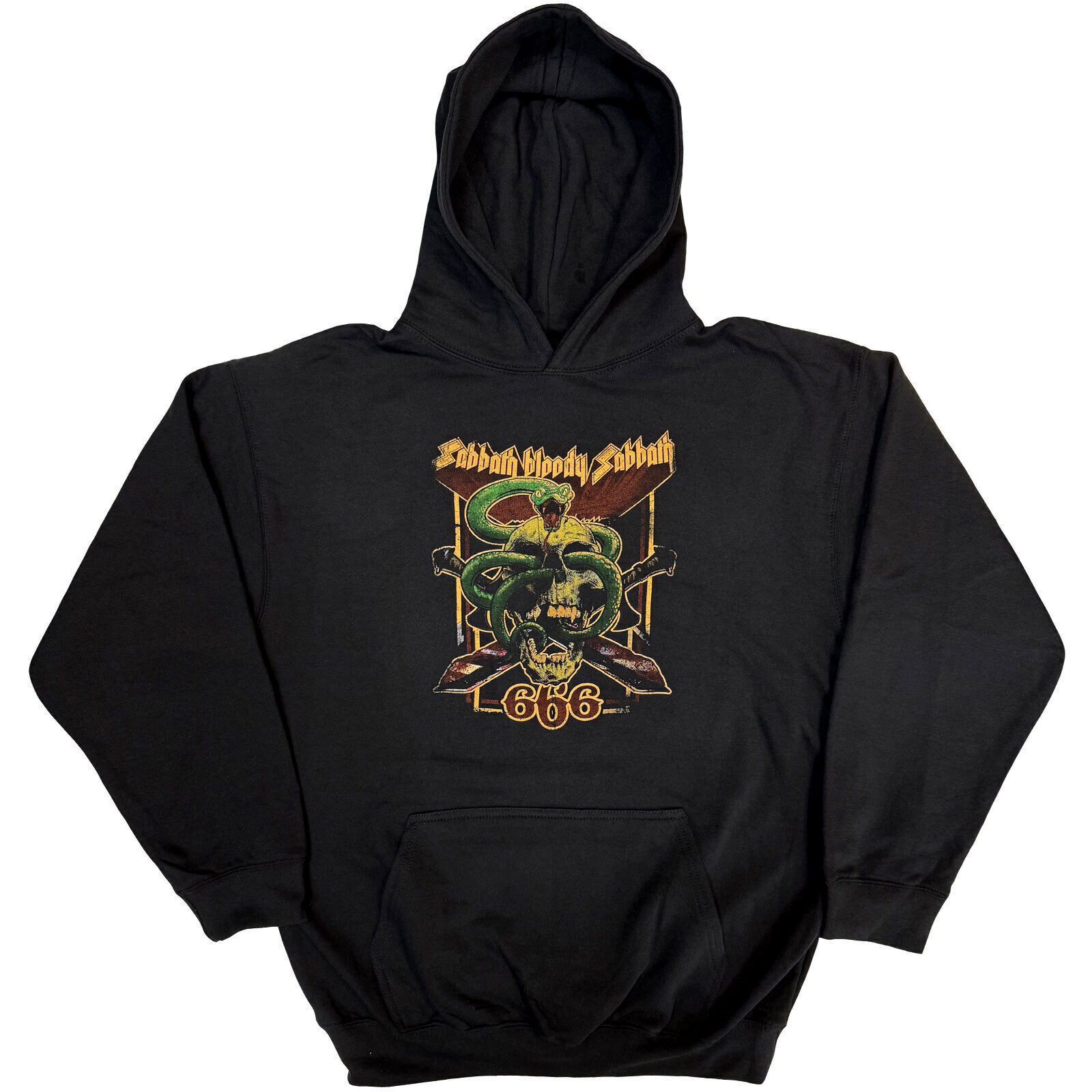 Mikina Black Sabbath Bloody Sabbath 666 Black XL Mikina