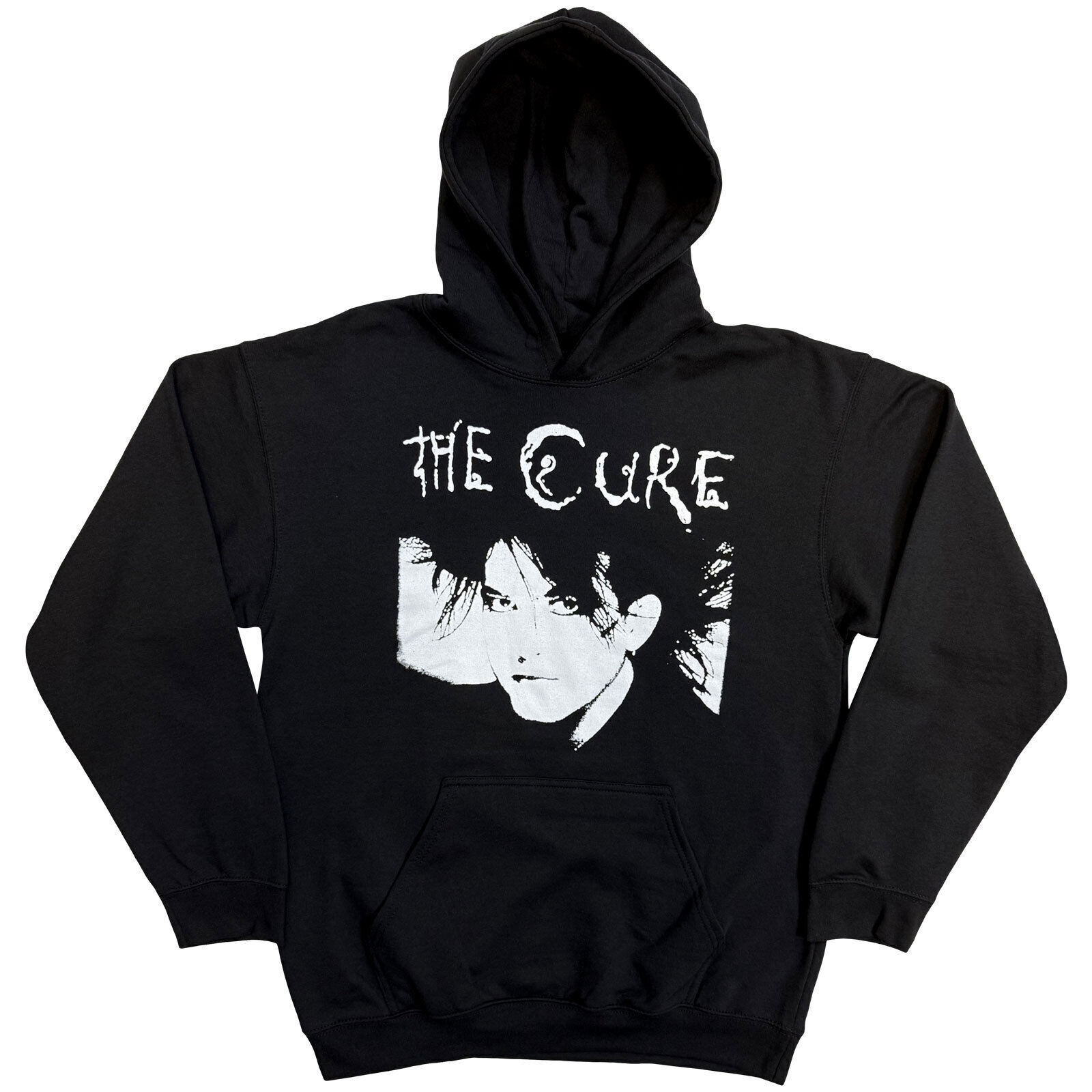Hoodie The Cure Robert Illustration Black S Hoodie