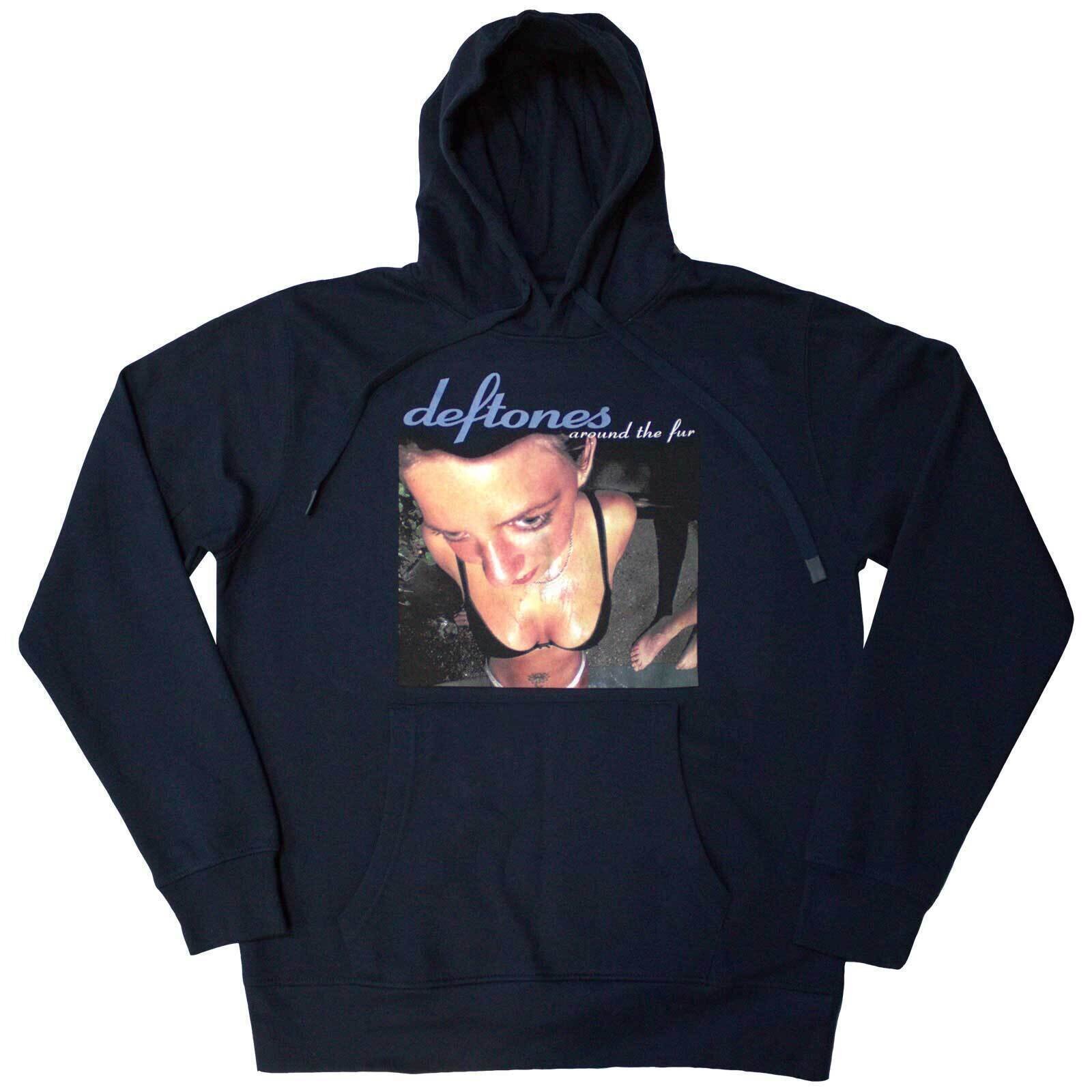 Hoodie Deftones Around the Fur Navy Blue S Hoodie