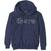 Hoodie The Doors Logo Navy Blue 2XL Hoodie