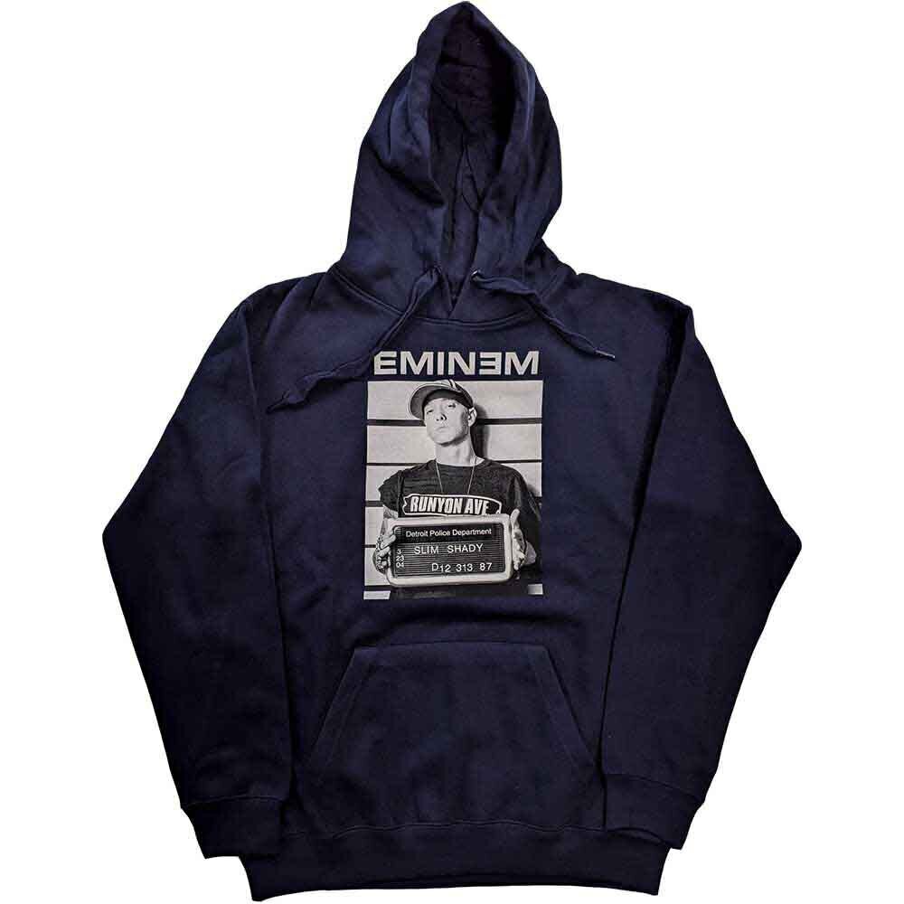 Hoodie Eminem Arrest Navy Blue L Hoodie