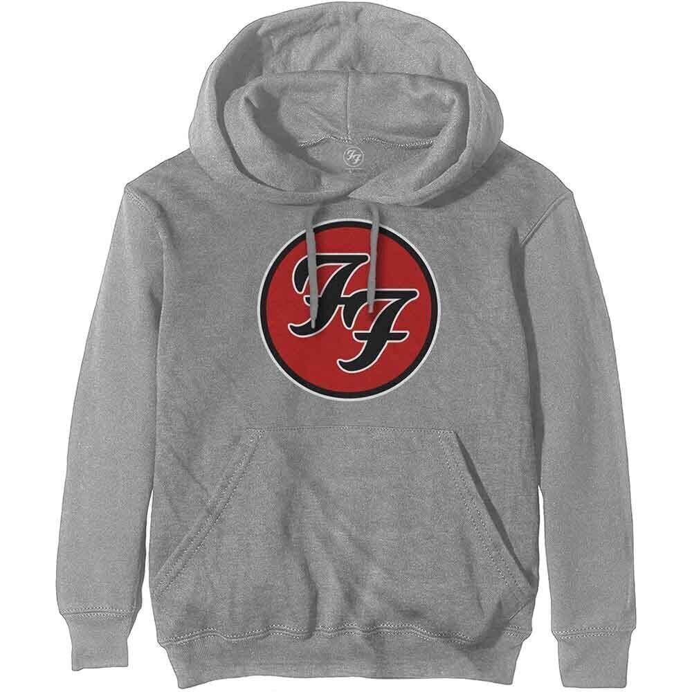 Hoodie Foo Fighters FF Logo Grey M Hoodie
