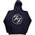 Hoodie Foo Fighters FF Logo Navy Blue M Hoodie
