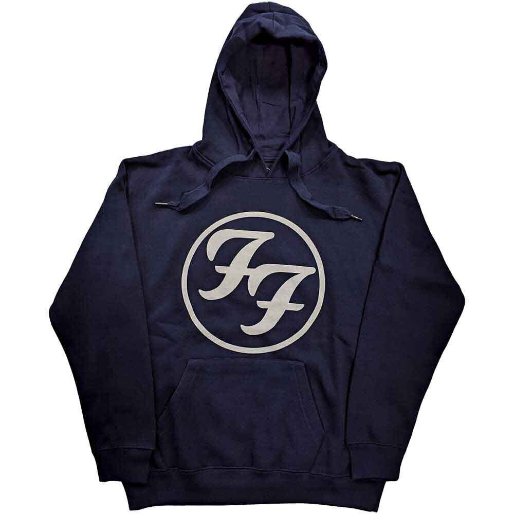 Hoodie Foo Fighters FF Logo Navy Blue 2XL Hoodie