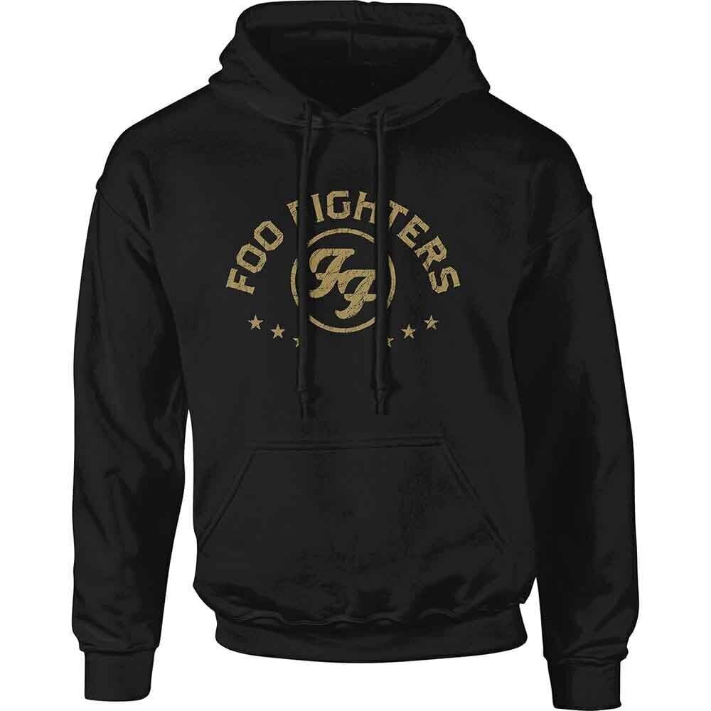 Hoodie Foo Fighters Arched Stars Black XL Hoodie