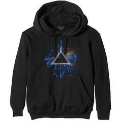 Hoodie Pink Floyd Dark Side of the Moon Blue Splatter Black L Hoodie