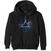 Hoodie Pink Floyd Dark Side of the Moon Blue Splatter Black XL Hoodie