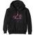 Hoodie Pink Floyd Dark Side of the Moon Pink Splatter Black S Hoodie