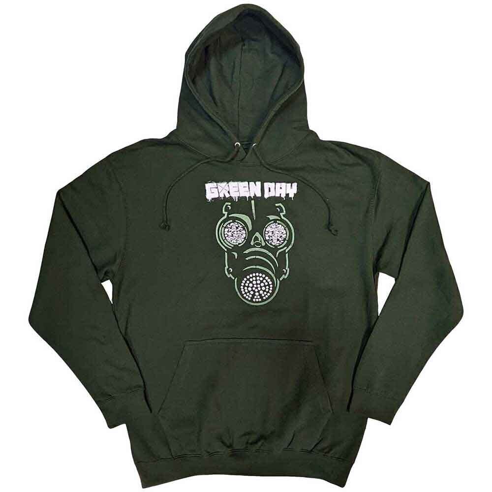 Hoodie Green Day Green Mask Verde M Hoodie