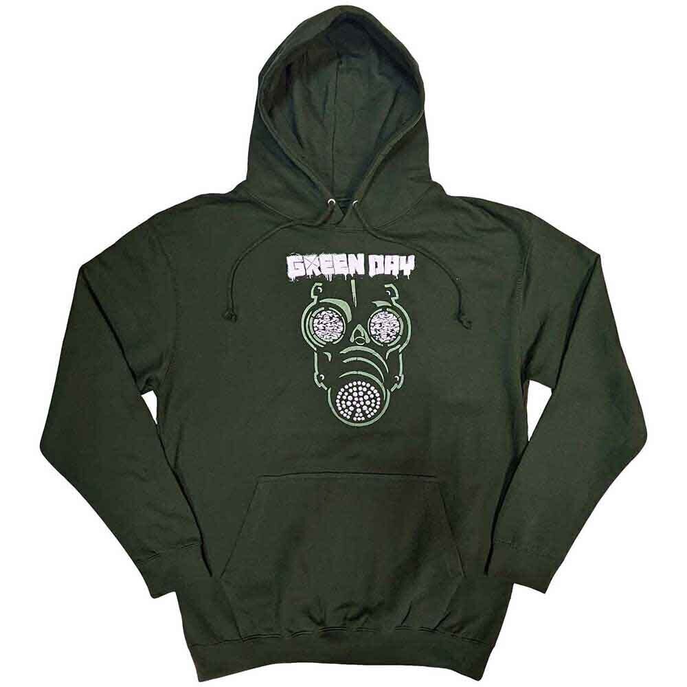 Hoodie Green Day Green Mask Verde L Hoodie